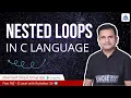 Nested Loop in C Nested Loop in C Programming Language in Hindi C Programming Tutorial in Hindi