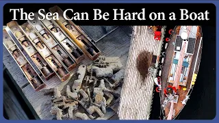Sailboat Winterization: Removing Sails, Fixing Corroded Hardware & Prepping for Haul-Out