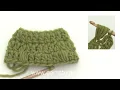 How to crochet a puff stitch with 9 loops
