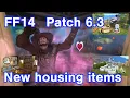 FF14 patch 6 3 all new housing items
