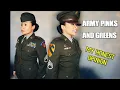 MY OPINION of the ARMY Pinks and Greens
