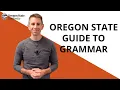An Introduction to The Oregon State Guide to Grammar
