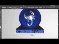 Professional Logo Design Scorpion King Adobe Illustrator CC
