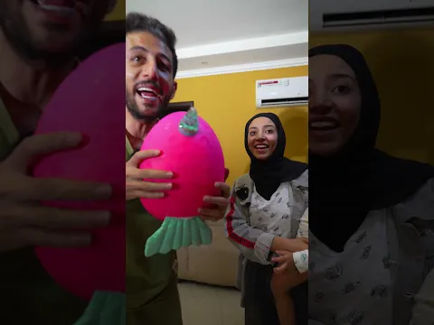 اخيرا فتحنا الهديه البيضة وشفنا ايش جواها ميمي فرحت كتير  #اكسبلور