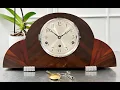 Vintage FHS Westminster Hammer Chime Mantel Clock Item 2934 - Adelaide Clocks