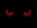 Halloween VJ Loop - Creepy Animated Blinking Eyes in Dark