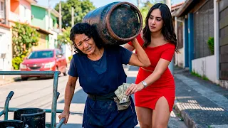 Hija le QUITABA el dinero a su MADRE vendedora de gas