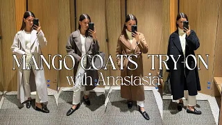 These coats are like Max Mara at Mango - Coats Sizing and Fit Guide 2026