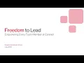 Freedom to Lead Empowering Every Team Member at Carenet