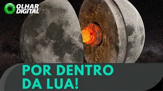 Como é o interior da Lua? A Ciência descobriu!