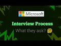 Microsoft Interview Process SDE1