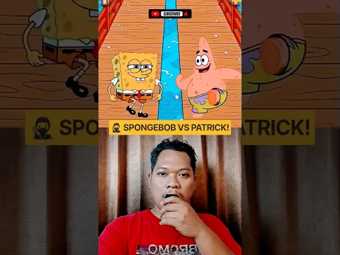 SpongeBob vs Patrick: Who’s the Strongest Ninja⁉️CrazyKick-x3f