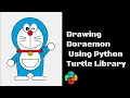 Draw Doraemon using Python Python Doraemon