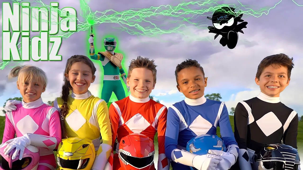 Aventuras dos Power Rangers ???? Nova temporada de vídeos para crianças | Ninja Kidz TV Português