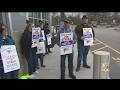 Stop Shop Workers Go On Strike Customers Told To Leave Stores