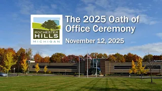 The 2025 Oath of Office Ceremony