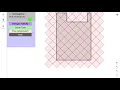 Checkered Pattern created with ProtoTILER Tile Layout Design Tool
