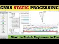 How to Process GPS Static Data Start to Finish Pt1