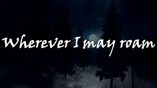 metallica wherever i may roam full lyrics 