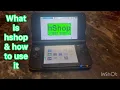 What is hShop and how to use it