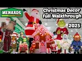 Menards Christmas Decor NEW 2025 Full Store Walkthrough Biggest Linup Ever