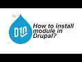 How to enable module in Drupal