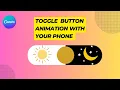 How to create an easy toggle Button Animation