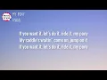 R3HAB - My Pony (Lyrics) | If you want it, let's do it, ride it, my pony