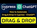 Cypress tutorial Effortless Drag and Drop Automation with Plugins