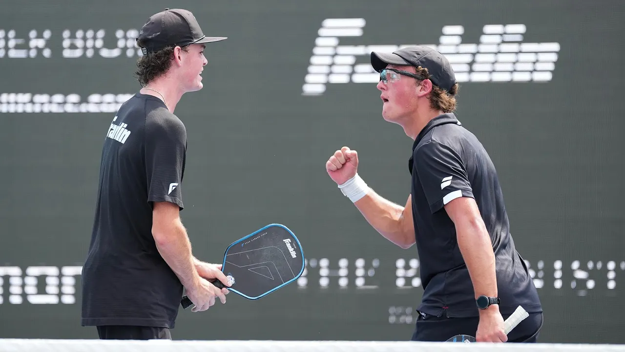 Aidan Schenk & Clayton Powell Beat Max Manthou & Ben Newell To Head the Men's Pro Doubles Finals