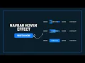 Animated Navbar Hover Effect Using HTML CSS 3 Layer Sliding Menu Animation