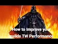 SWGOH HOW TO Improve your guilds territory war PREFORMANCE before territory war even begins