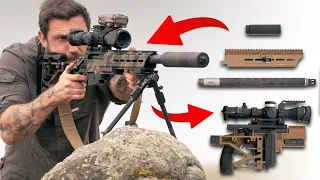 This Covert Sniper Rifle fits in a laptop case B4 Armory Concealable Sniper System