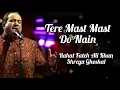 Download Lagu Tere Mast Mast Do Nain (Lyrics) - Rahat Fateh Ali Khan | Shreya Ghoshal