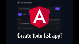 Build a Todo App in Angular 20 with Signals TailwindCSS Step-by-Step Tutorial