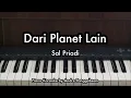 Download Lagu Dari Planet Lain - Sal Priadi | Piano Karaoke by Andre Panggabean