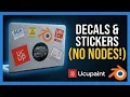 Ucupaint Tutorial Decals in Blender No Nodes