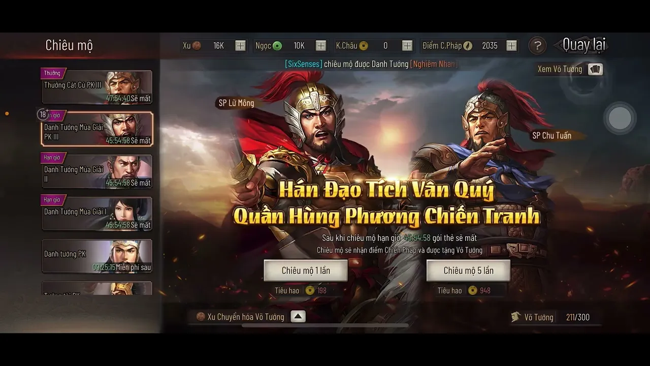 Outline Video Quay tướng đầu mùa 7 / GAME TAM QUỐC CHÍ CHIẾN LƯỢC