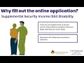 STEP TWO Completing the Online Disability Application