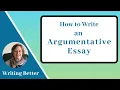How to Write an Argumentative Essay