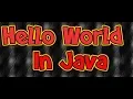 Hello World In Java Code Using Eclipse IDE