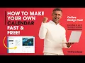 How to Create Your Calendar FAST Design Like a Pro for Free