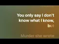 Murder She Wrote - Chaka Demus & Pliers (Lyrics Video)