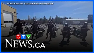 Sudbury police mark Canada Road Safety Week with cheeky