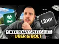 London Uber Driver Earnings - Saturday Split Shift December 2025
