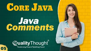 Java Comments - Java Full Course 2023