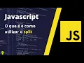 Split no Javascript o que e e como utilizar
