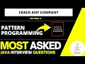 Top Java Pattern Questions Top Core Java Interview Questions Part-3