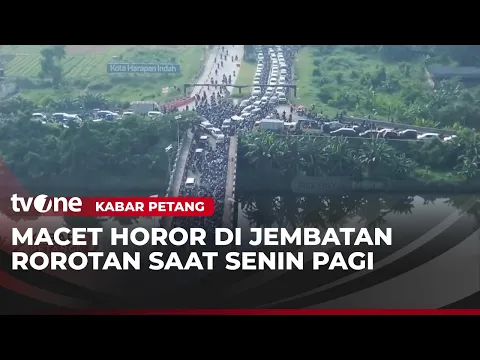 Potret Macet Horor Lalu Lintas di Jembatan Rorotan