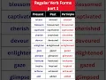 Stop Making This Verb Mistake Learn 11 Regular Verbs FAST